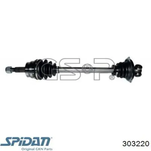 Привід передній лівий GP RN88028 ціна, від 73.27 USD