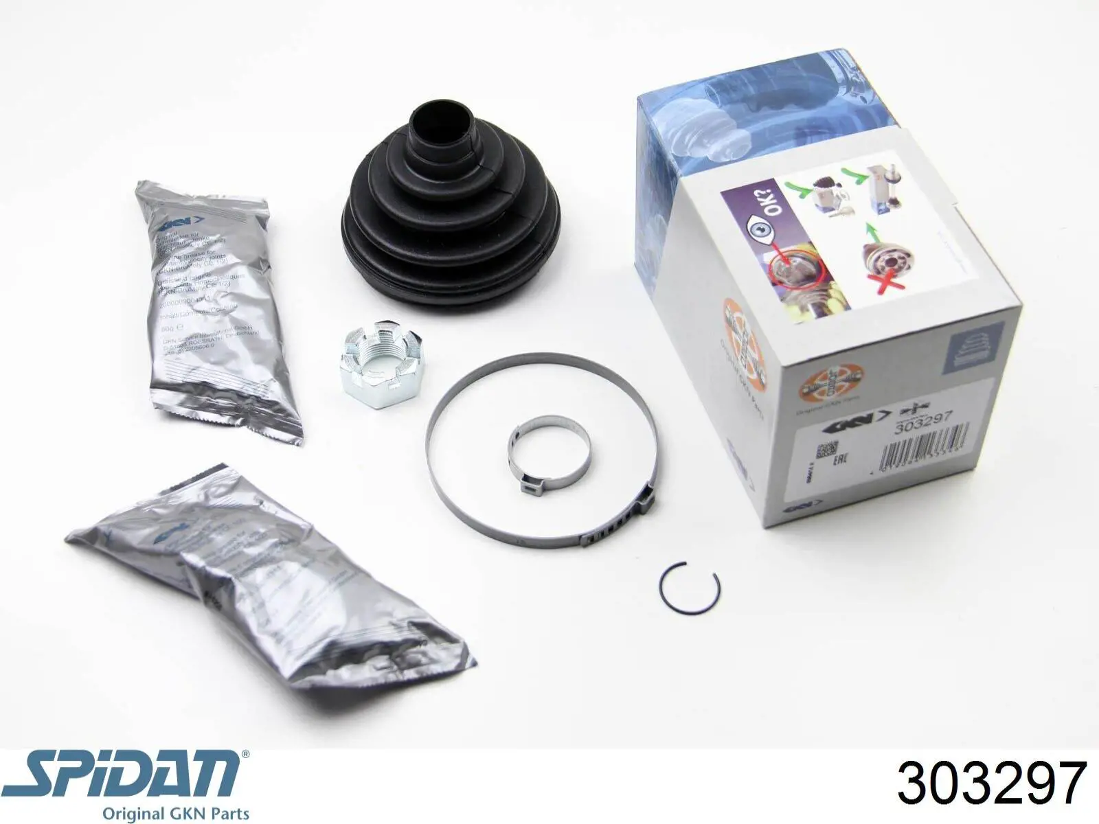 Купити 303297 GKN-Spidan Пильник шарніра приводу