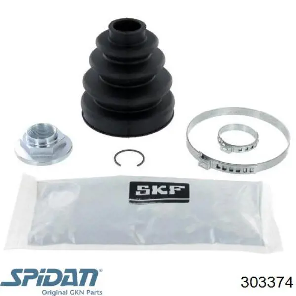 Пильник ШРУСа зовнішній 0021265 GKN-Spidan