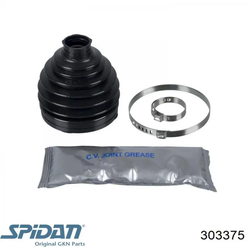 Пильник ШРУСа зовнішній 303375 GKN-Spidan