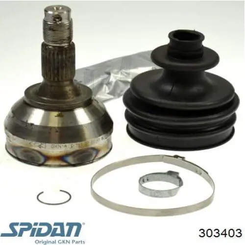 ШРУС зовнішній передній 303403 GKN-Spidan