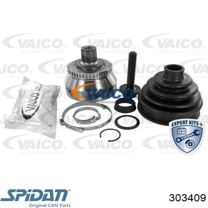 ШРУС зовнішній передній 303409 GKN-Spidan