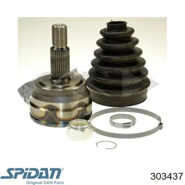 Купити 303437 GKN-Spidan Шарнір приводу зовнішній