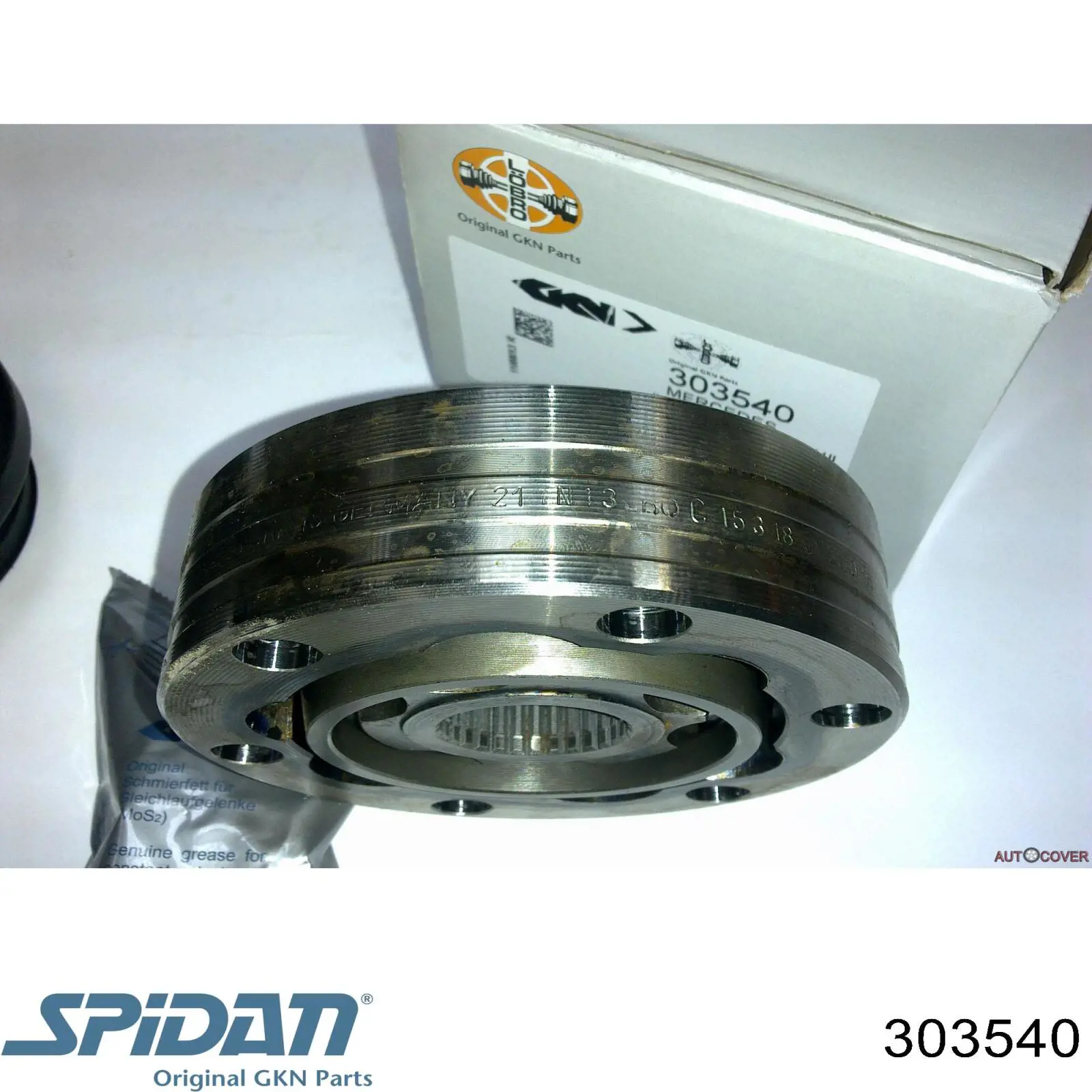 ШРУС внутрішній, передній GKN-Spidan 303540