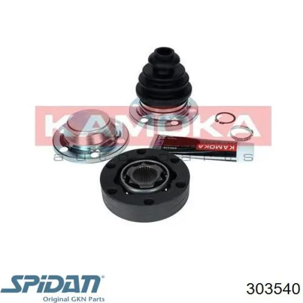 ШРКШ внутрішній, передній GKN-Spidan 303540 ціна, від 38.21 USD