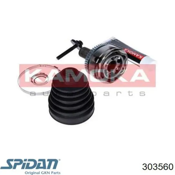 ШРУС зовнішній передній 303560 GKN-Spidan