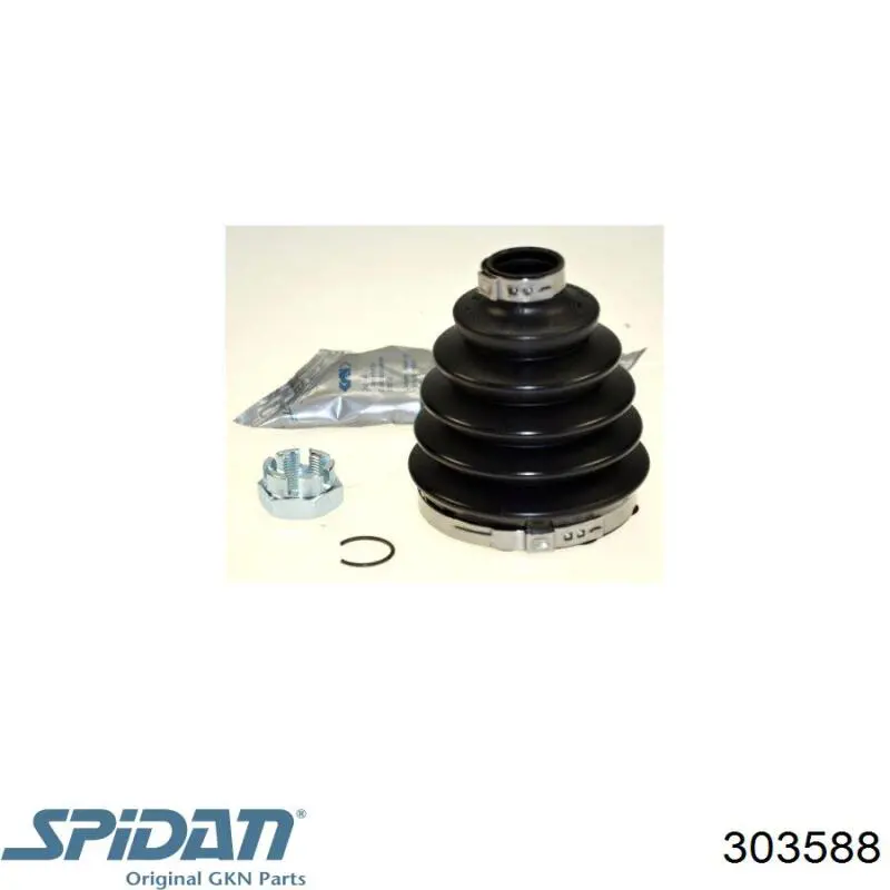 Пильник ШРУСа зовнішній 303588 GKN-Spidan