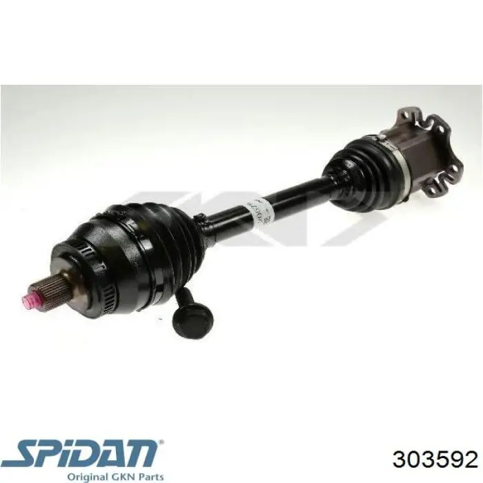 Ліва піввісь 303592 GKN-Spidan