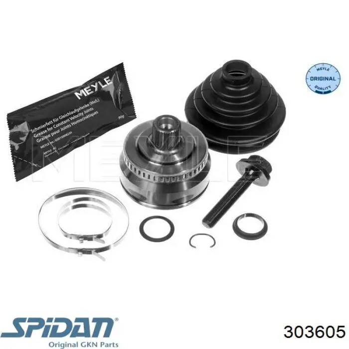 ШРУС зовнішній передній 303605 GKN-Spidan
