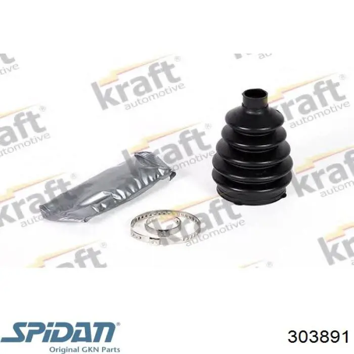 Пильник ШРУСа зовнішній 303891 GKN-Spidan