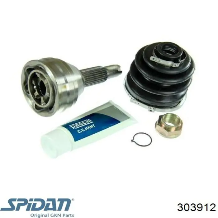 Купити 303912 GKN-Spidan Шарнір приводу зовнішній