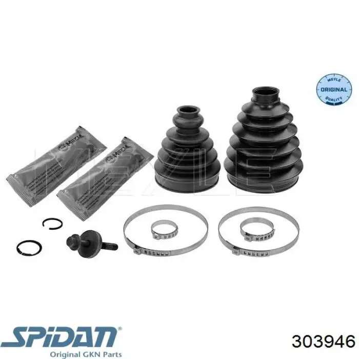 Пильник ШРУСа внутрішній 303946 GKN-Spidan