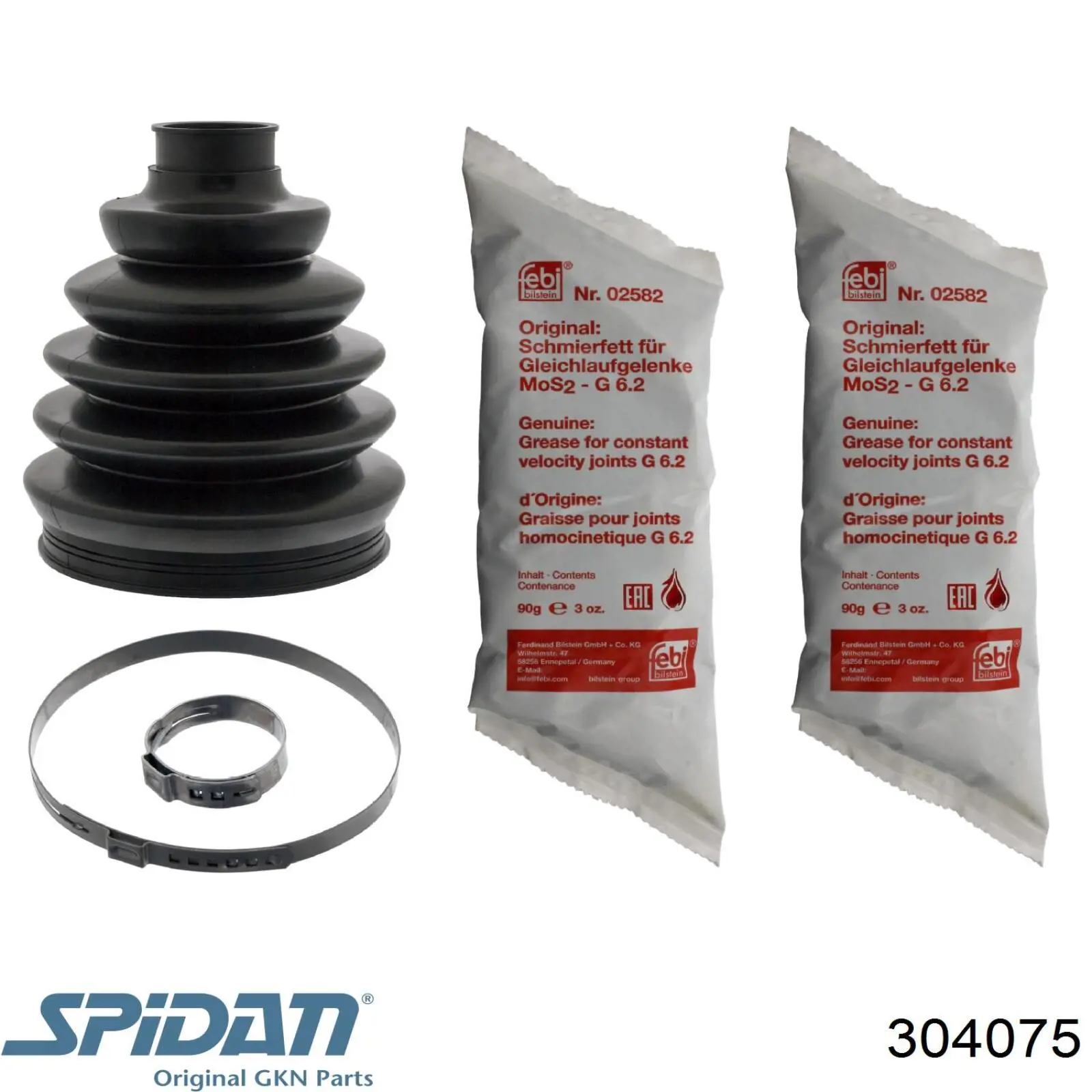 Купити 304075 GKN-Spidan Пильник шарніра приводу
