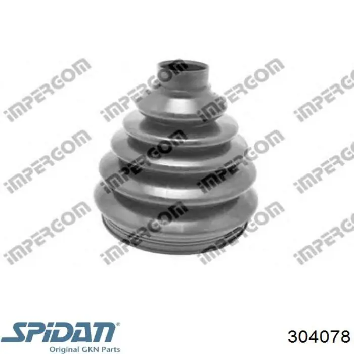 304078 GKN-Spidan Пильник ШРУСа зовнішній, передній піввісі