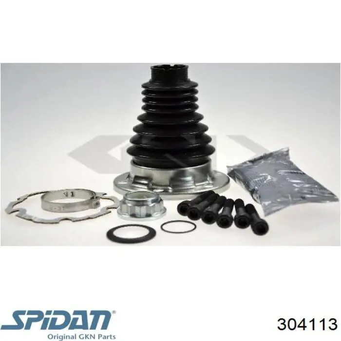 Купити 304113 GKN-Spidan Пильник шарніра кутових швидкостей внутрішній передній