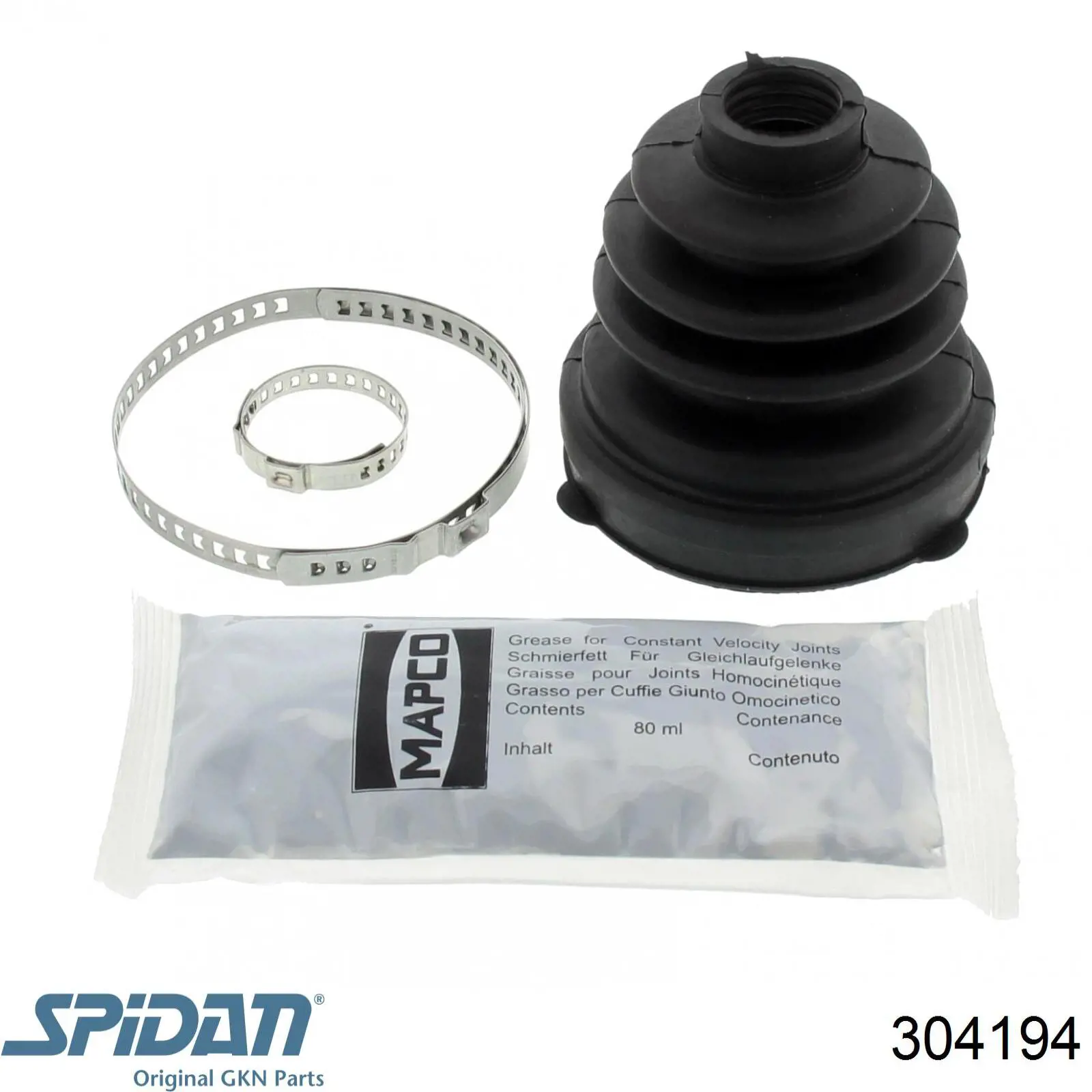 Пильник ШРУСа внутрішній 304194 GKN-Spidan