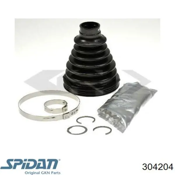 Купити 304204 GKN-Spidan Пильник шарніра кутових швидкостей внутрішній передній