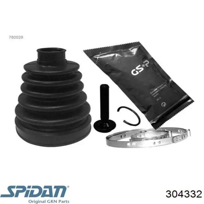 Купити 304332 GKN-Spidan Пильник шарніра приводу