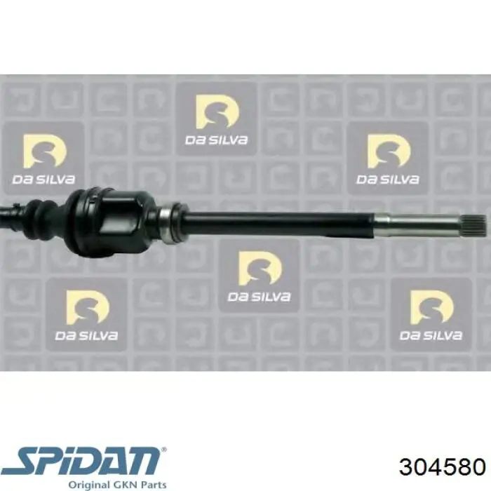 Купити 304580 GKN-Spidan Піввісь права