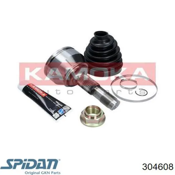 ШРУС внутрішній правий 304608 GKN-Spidan