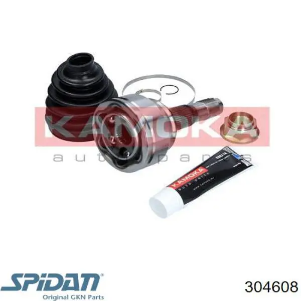 ШРКШ внутрішній, передній, правий GKN-Spidan 304608 ціна, від 54.65 USD