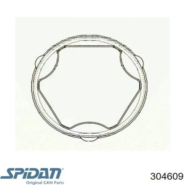 ШРУС внутрішній, передній, лівий Denckermann C120163