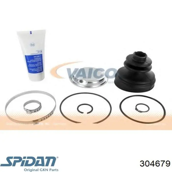 Купити 304679 GKN-Spidan Пильник шарніра кутових швидкостей внутрішній передній