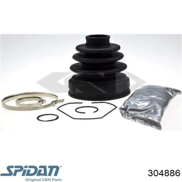 Пильник ШРУСа зовнішній 304886 GKN-Spidan