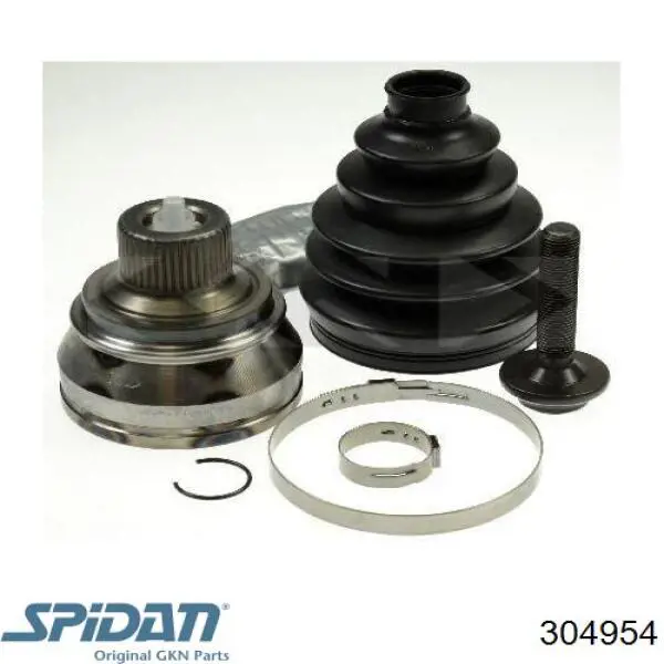 ШРУС зовнішній передній 304954 GKN-Spidan