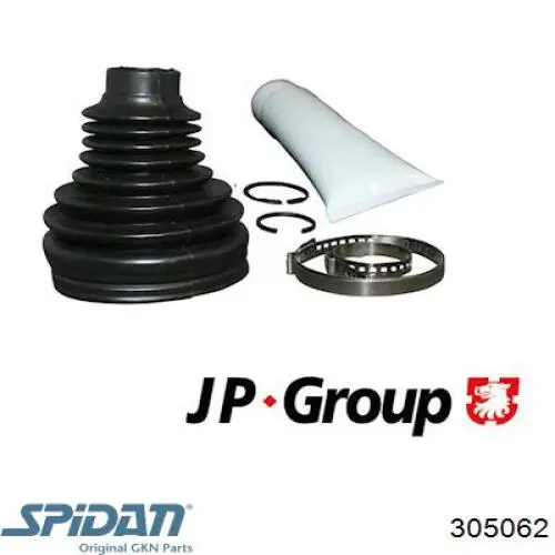 Купити 305062 GKN-Spidan Пильник шарніра кутових швидкостей внутрішній передній