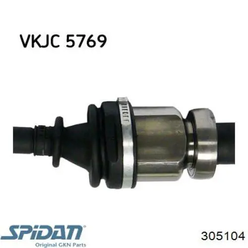 Купити 302004190187 Magneti Marelli Піввісь права