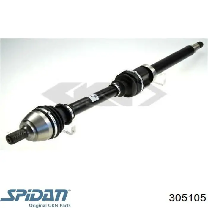 Купити 305105 GKN-Spidan Ліва піввісь