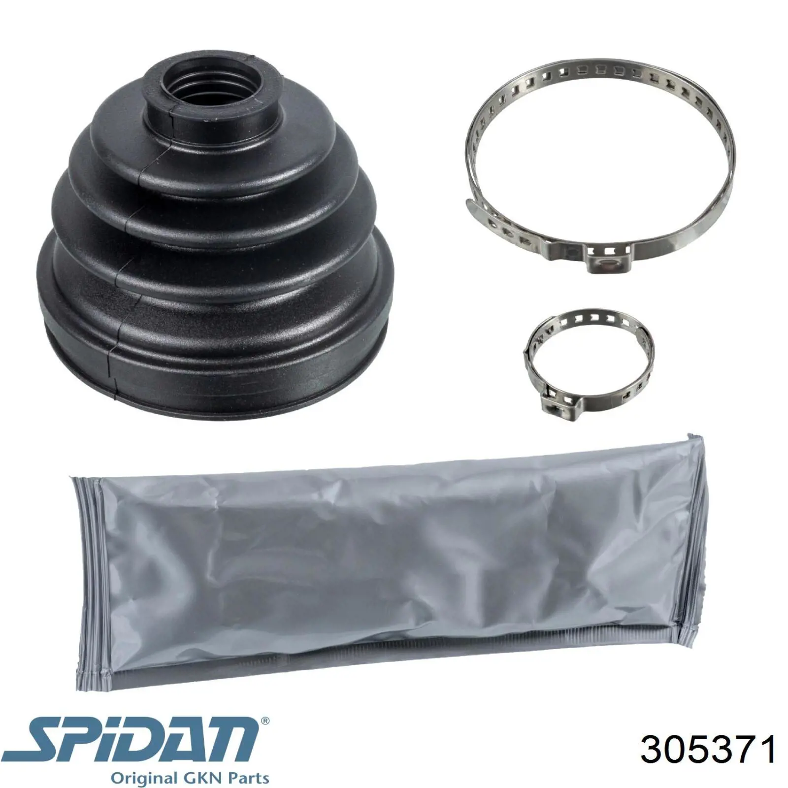 Купити 305371 GKN-Spidan Пильник шарніра кутових швидкостей внутрішній передній