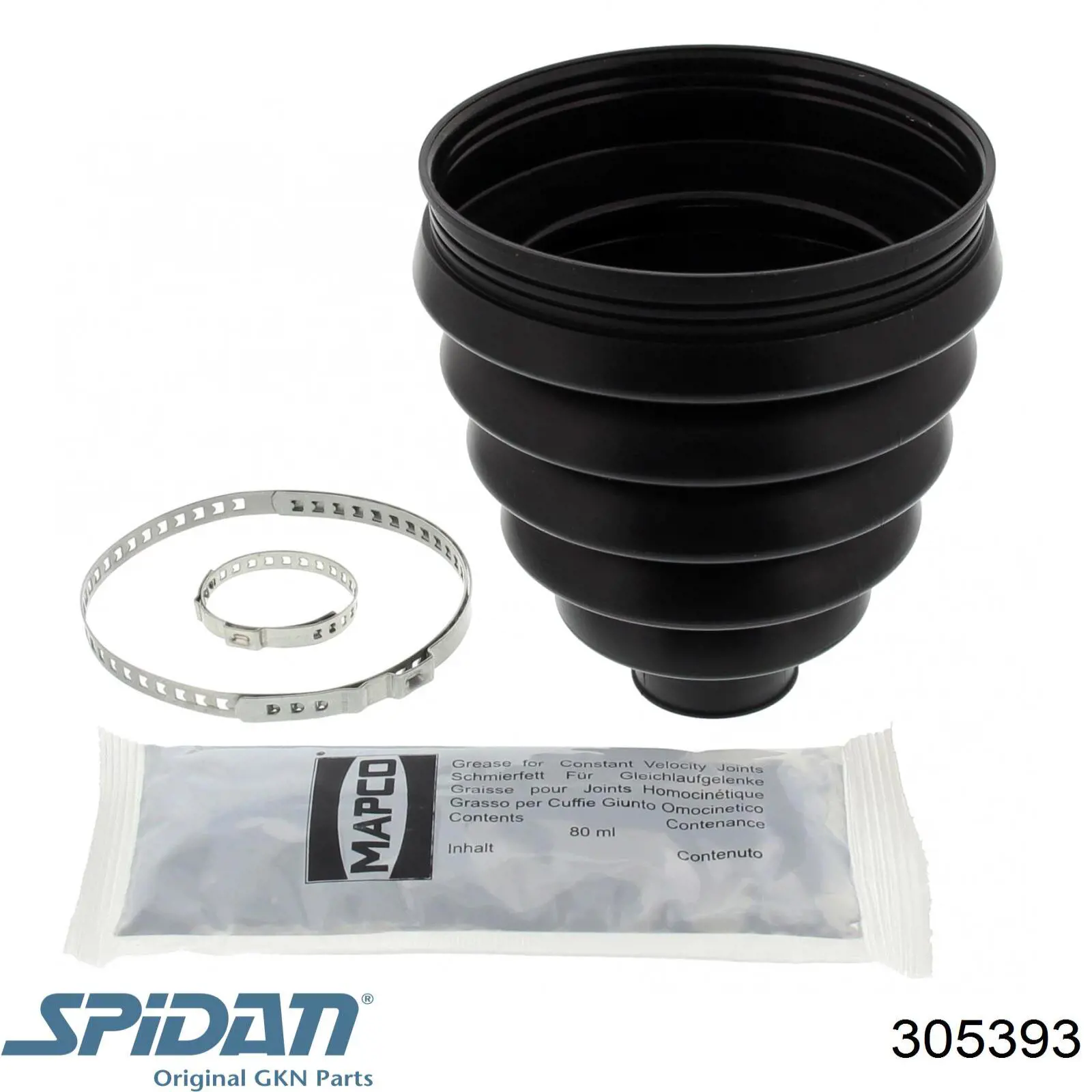 Купити 305393 GKN-Spidan Пильник шарніра приводу