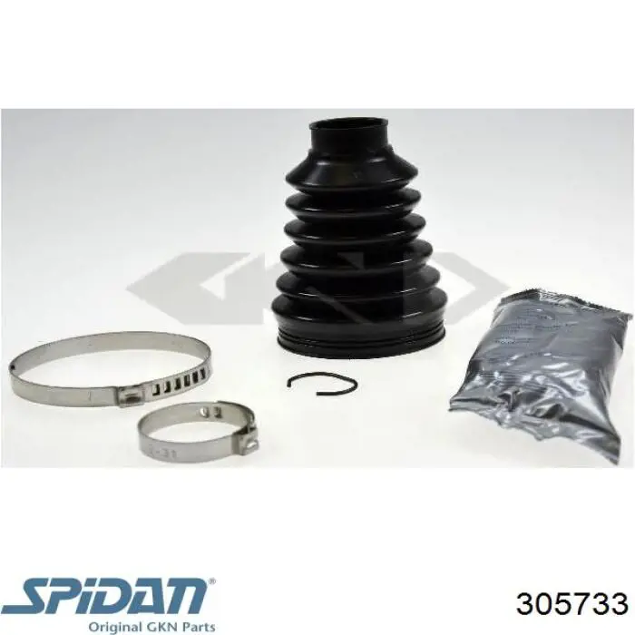 Купити 305733 GKN-Spidan Пильник шарніра кутових швидкостей внутрішній передній
