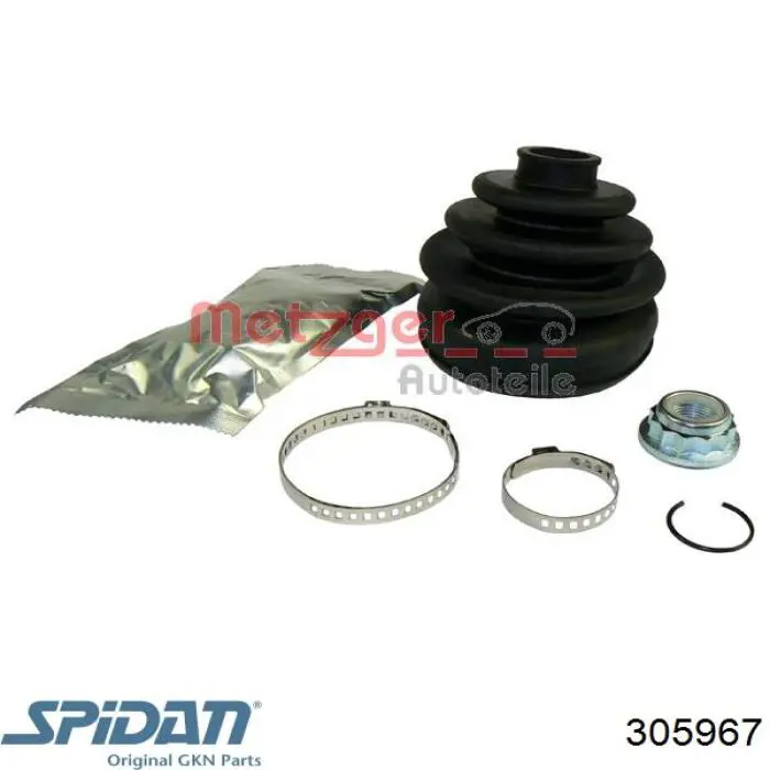 Пильник ШРУСа зовнішній 305967 GKN-Spidan