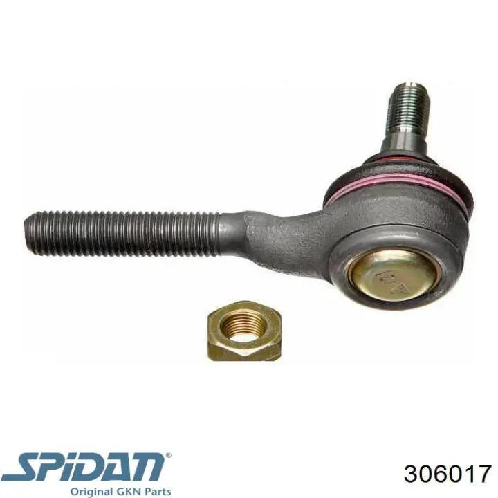 Пильники ШРКШів передній піввісі, комплект 306017 GKN-Spidan