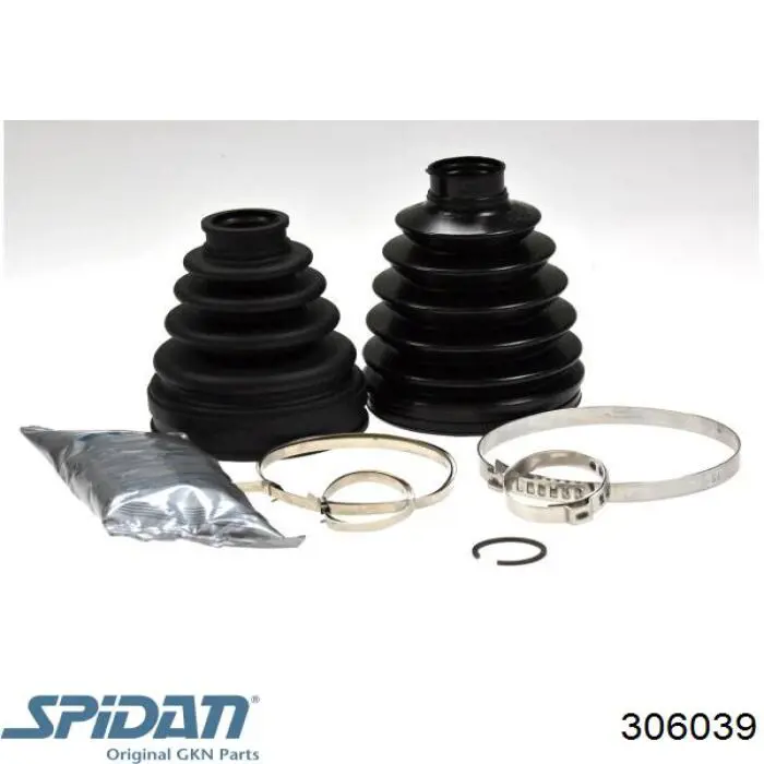 Пильник гранати зовнішній, правий GKN-Spidan 306039 ціна, від 13.14 USD