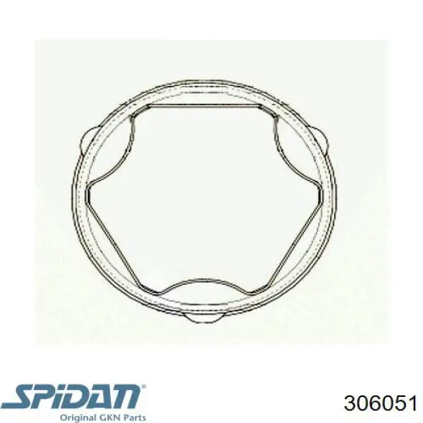 495953X0A5 Hyundai/Kia Пильник ШРКШ внутрішній, передній півосі