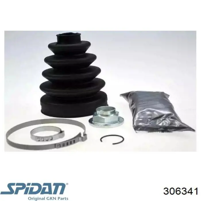 Купити 306341 GKN-Spidan Пильник шарніра кутових швидкостей внутрішній передній