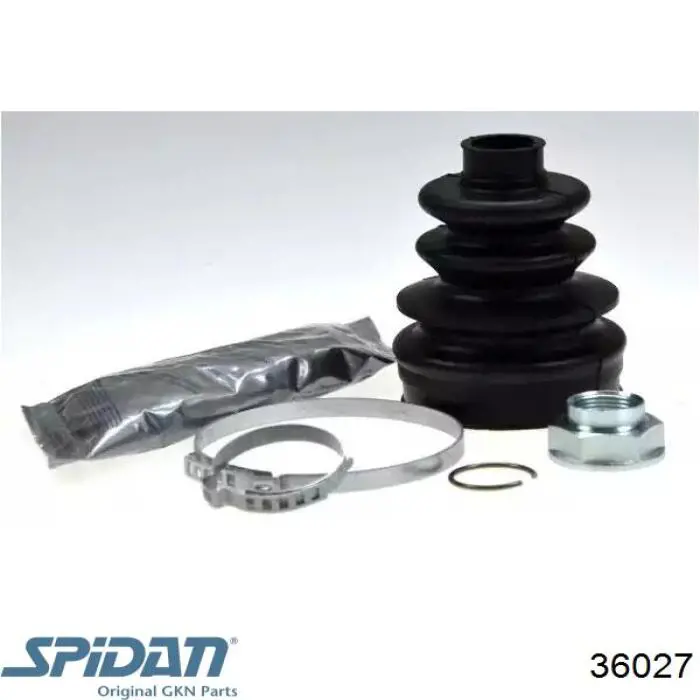 Купити 36027 GKN-Spidan Пильник шарніра кутових швидкостей внутрішній передній