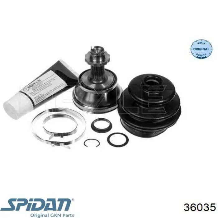 Граната колісна GKN-Spidan 36035 ціна, від 20.04 USD