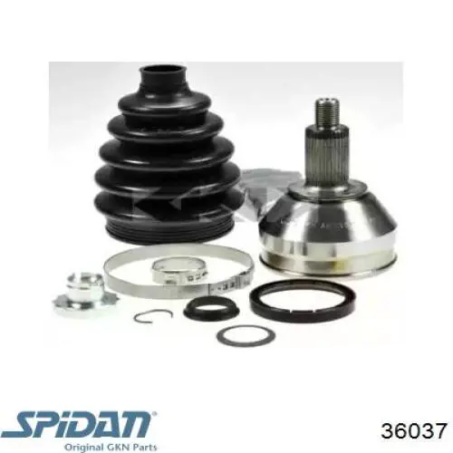 ШРУС зовнішній GKN-Spidan 36037