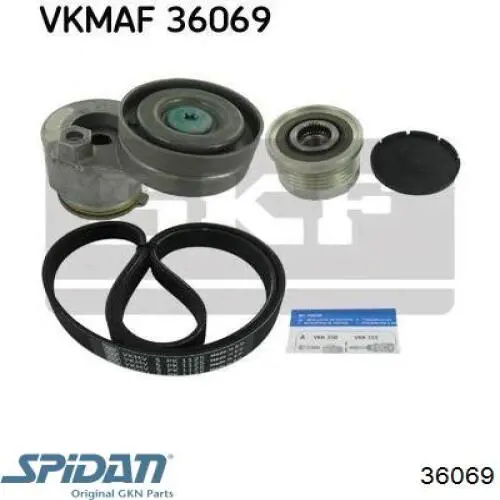 Привід правий GKN-Spidan 36069