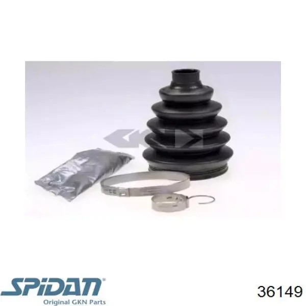 Пильник ШРКШ зовнішній GKN-Spidan 36149
