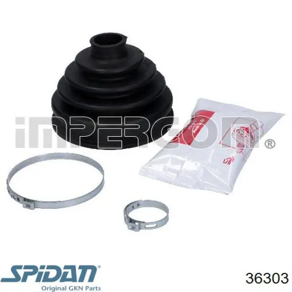 Пильник ШРУСа зовнішній 36303 GKN-Spidan