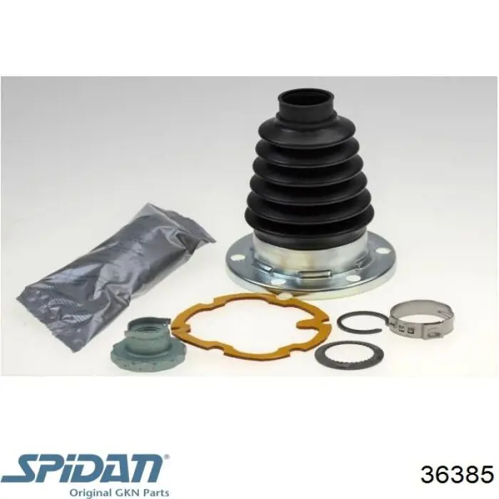 Пильник гранати внутрішній, лівий GKN-Spidan 36385 ціна, від 21.62 USD