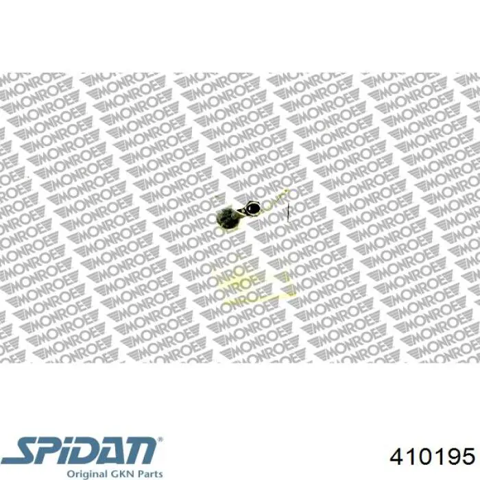 Сайлентблок задньої балки/підрамника GKN-Spidan 410195 ціна, від 6.83 USD