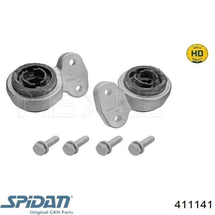 Сайлентблок нижнього важеля передньої підвіски GKN-Spidan 411141 ціна, від 29.46 USD