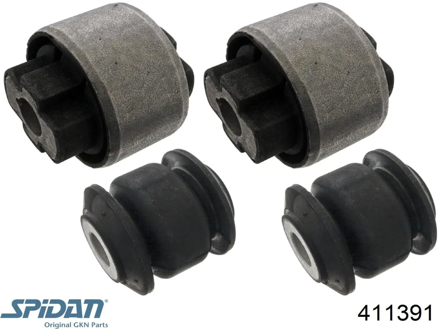 Сайлентблок нижнього важеля передньої підвіски GKN-Spidan 411391 ціна, від 7.85 USD